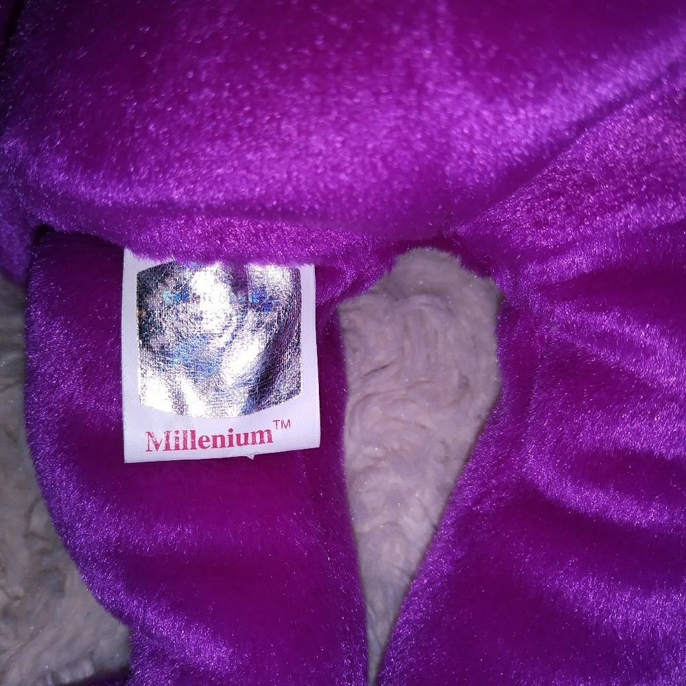 Rare misprint Beanie Baby Millennium Edition